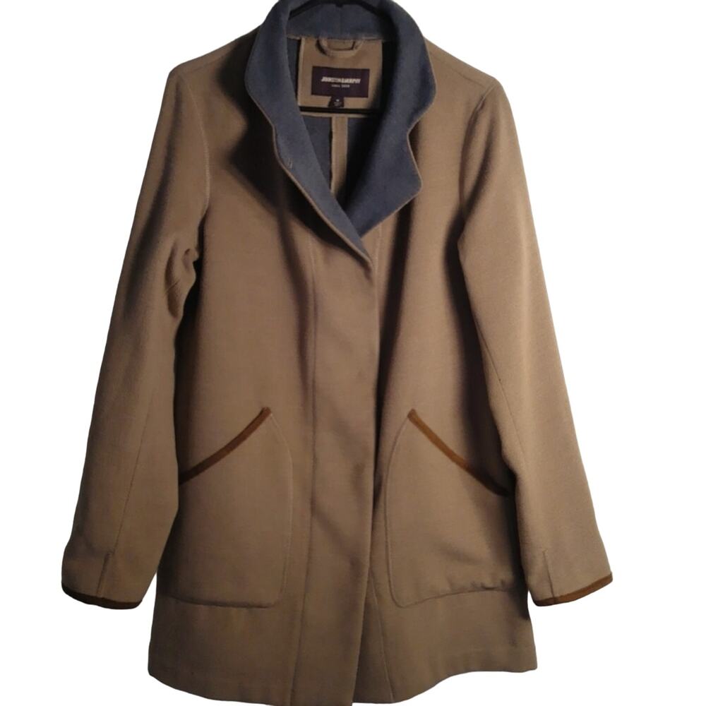 Johnston & Murphy Women's Brown Fleece coat Medium